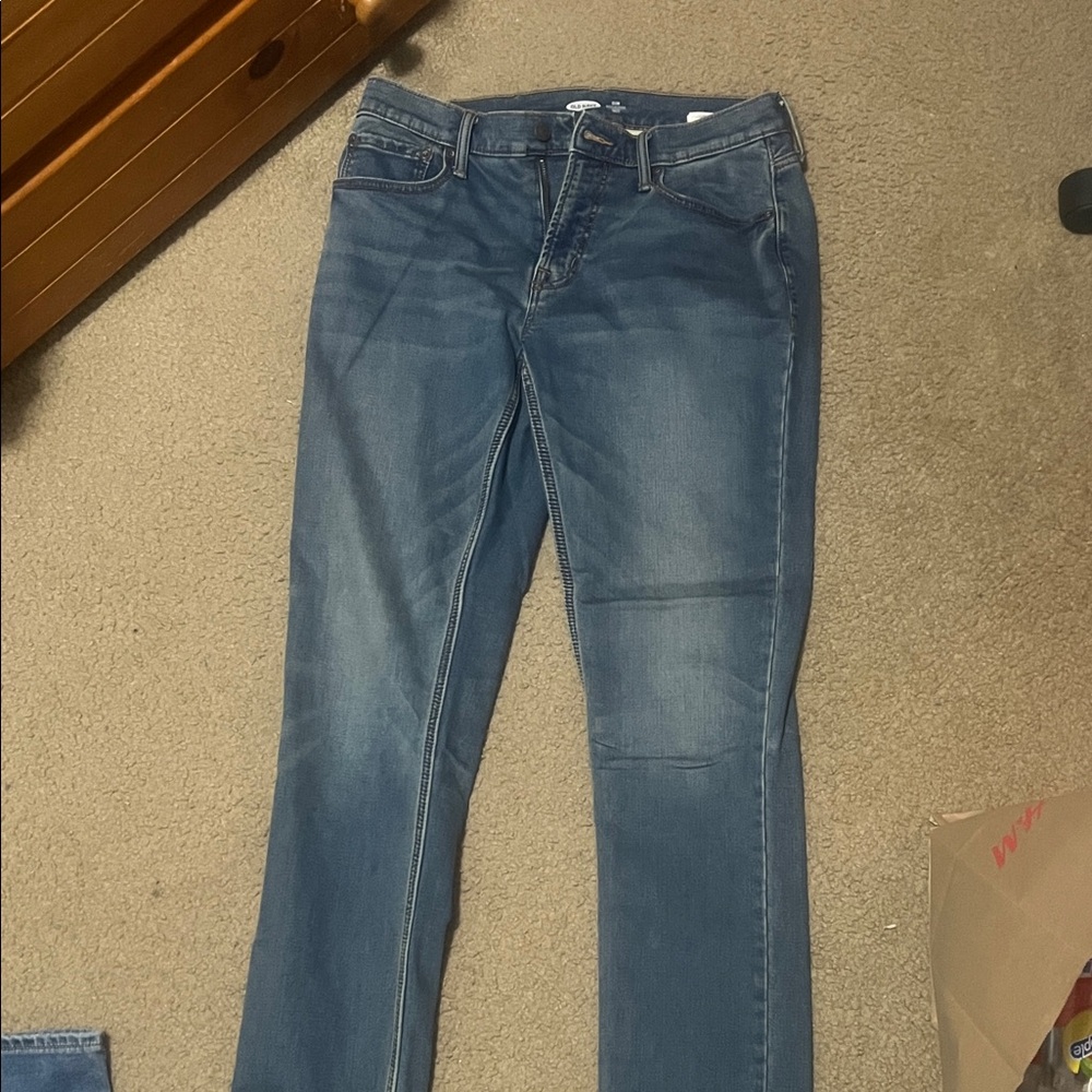 Old Navy men’s Straight Leg Jeans in Blue